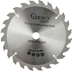 Geko Disc de tăiere Lemn 205mm G00095