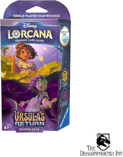 Disney Lorcana TCG Ursulas Rückkehr Starterdeck Bernstein & Amethyst