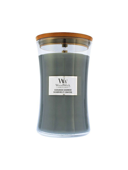 WoodWick Διακοσμητικό Κερί Evergreen Cashmere 609gr