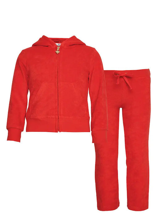 Kinder Sweatpants Set - Jogginganzug Dark Coral 2Stück Mon Amour