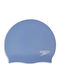 Speedo Long Hair Cap Adult Silicone Blue Swimming Cap