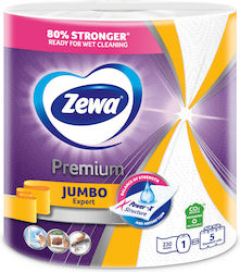 Zewa Jumbo Premium Χαρτί Κουζίνας Ρολό 3 Φύλλων (654gr/Ρολό)