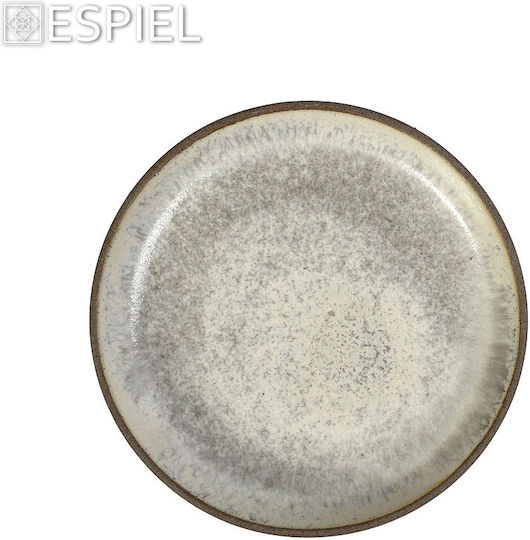 Espiel Spirit Πιάτο Βαθύ Κεραμικό Μπεζ με Διάμετρο 15.3cm