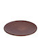 Espiel Calabria Teller Untiefe Keramik Rosa mit Durchmesser 22.7cm