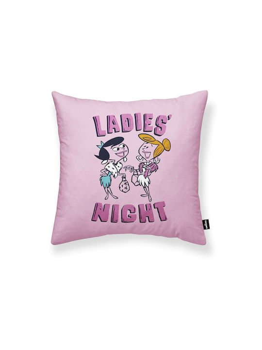 Kids Throw Pillow Cover 45x45cm Pink