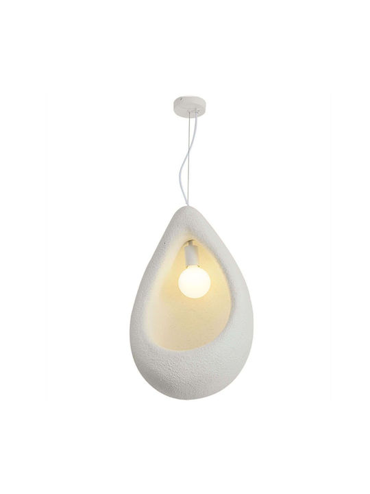 Zambelis Lights Pendant Light Single-Light for Socket E27 White