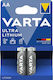Varta Ultra Μπαταρίες Λιθίου AA 1.5V Μιας Χρήσης (High Performance) 2τμχ