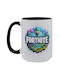 Koupakoupa Fortnite Land Чаша Керамично Черен 450мл