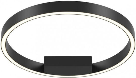 Maytoni Deckenleuchte 40 cm Schwarz mit integriertem LED