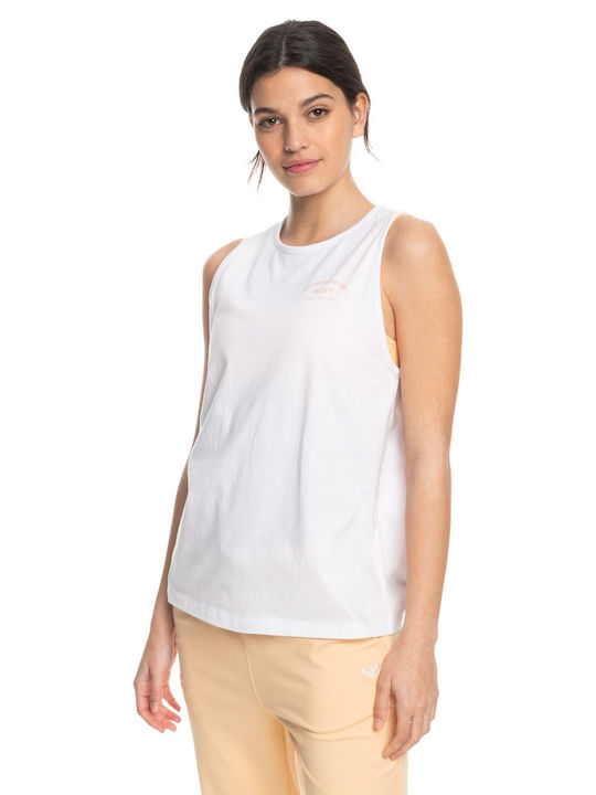 Roxy Damen Sportliche Bluse Ärmellos White