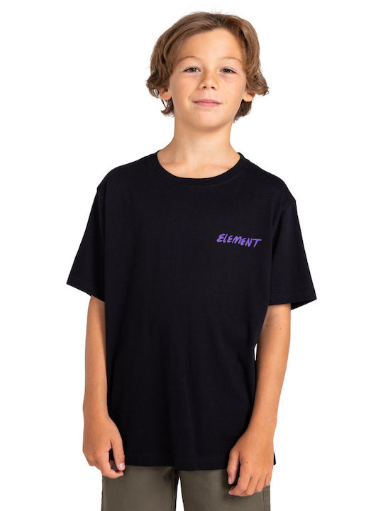 Element Παιδική Μπλούζα Κοντομάνικη FLINT BLACK