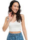 Please Come Back Γυναικείο T-shirt White