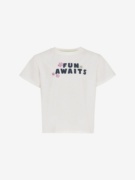 Mexx Kids' T-shirt Ecru