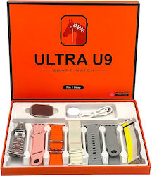 Ultra U9 49mm Smartwatch (Pink)