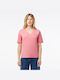 Lacoste Damen T-Shirt Pink