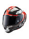 Alpinestars Supertech Element R10 Glossy Red Carbon Black Κράνος Μηχανής Full Face ECE 22.06 με Pinlock