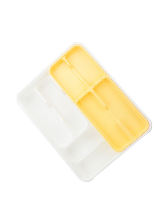 Tontarelli Tăvi Pentru Tacâmuri De Sertar Din Plastic 39.5x31x7cm Portocalii