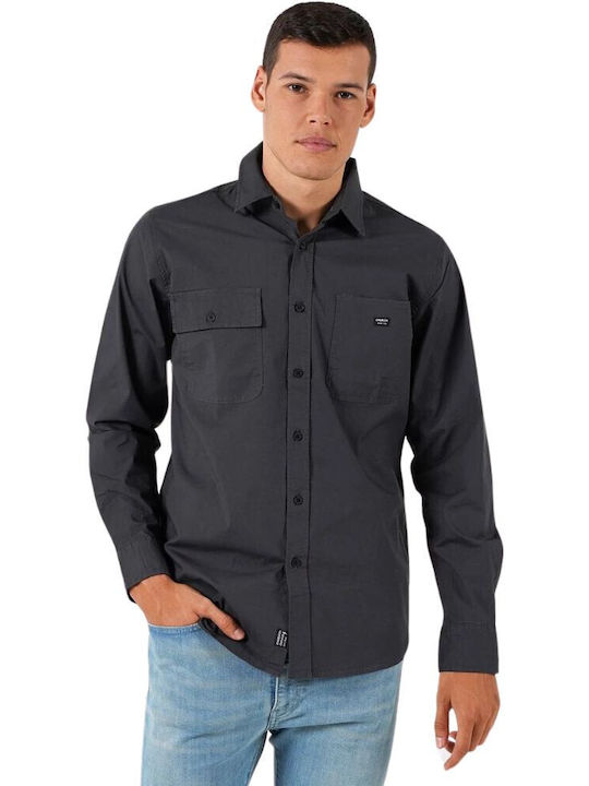 Emerson Men's Shirt Long Sleeve Black