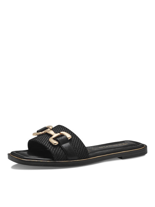 Tamaris Synthetic Leather Women's Sandals Black