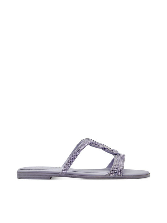 Tamaris Damen Flache Sandalen in Lila Farbe