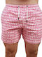 Superdry Herren Badebekleidung Shorts Pink mit Mustern