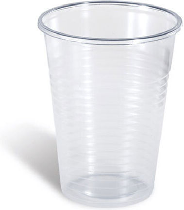 Ποτήρι μιας Χρήσης Πλαστικό 220ml 100τμχ