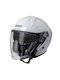 Garibaldi G40 White Motorradhelm Jet ECE 22.06 1300gr