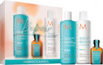 Moroccanoil Haarpflegeset für Haartherapie mit Shampoo 4Stück