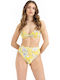 Cassandra Bikini Slip Ψ înalte Summer Blossom