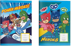 PJ Masks Τετράδια Ριγέ Β5 40 Φύλλων 12τμχ PJ Masks Τετράδια Ριγέ Β5 40 Φύλλων 12τμχ