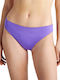 Blu4u Bikini-Hose Solids Regular Wide Back Lila