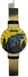 Handmade Flat Candle Aromatic Batman Round Candle 26 cm