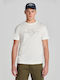 Gant Men's Short Sleeve T-shirt Ecru