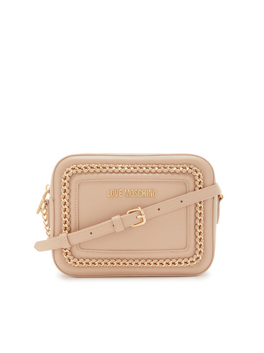 Moschino Damen Tasche Crossbody Rosa