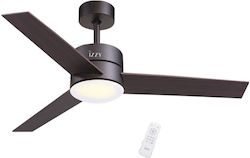 Izzy IZ-9031 Ceiling Fan 132cm with Light and Remote Control