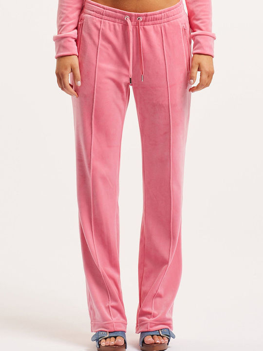 Juicy Couture Diamante Tina Jogginghose Samt Fu...