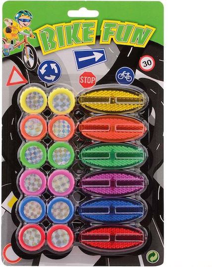Bike Fun Spoke Reflectors 18 Κομματια 20605