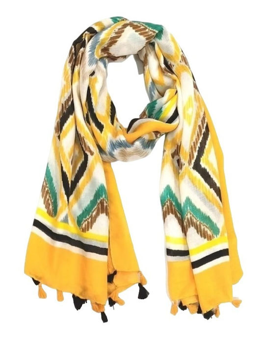 MI-TU Exclusive Women's Scarf Yellow