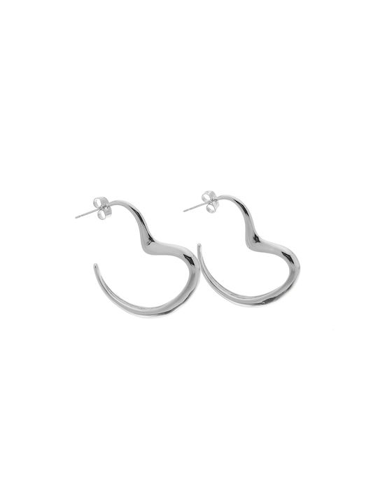 Stud earring Bjly-5596 Silver