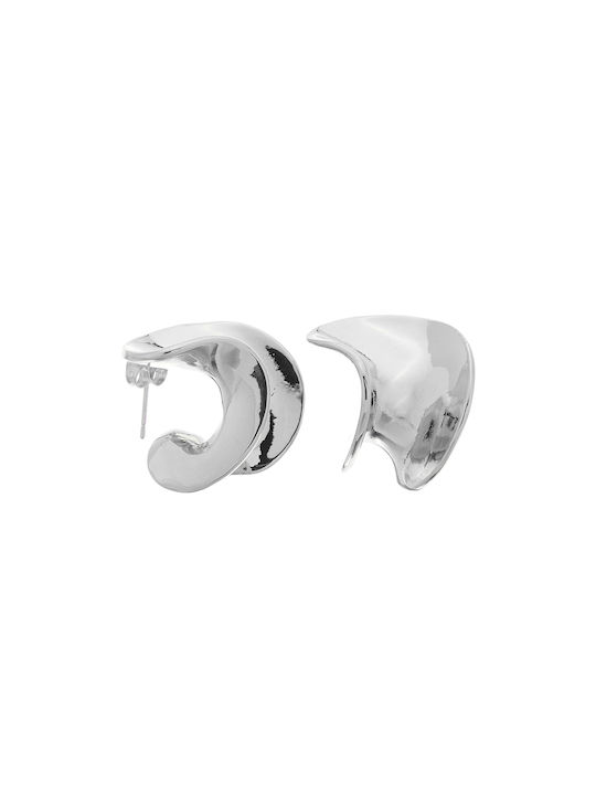 Stud earring Bjly-5623 Silver earring