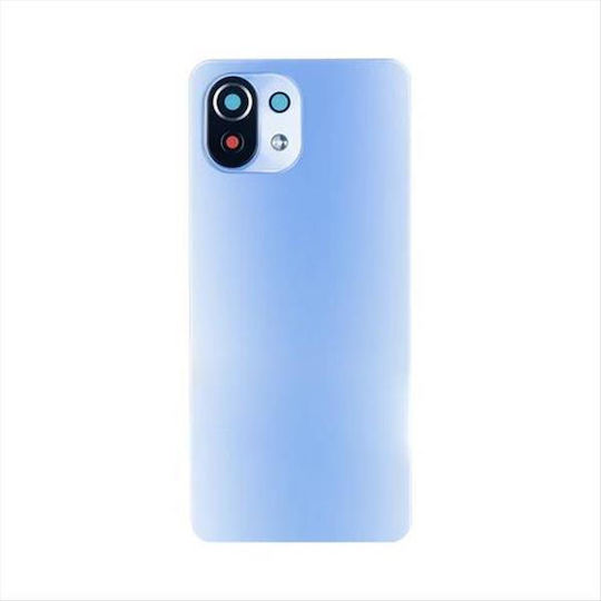 Xiaomi Mi 11 Lite M2101k9ag Rückseite Abdeckung Bubblegum blau Linse