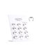 Magnetic Horseshoe Silver 316l