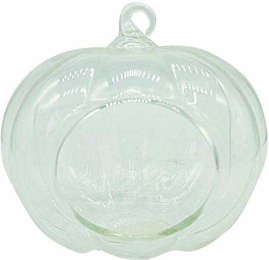 JK Home Decoration Декоративен Тиква от Стъкло 9.5x10.5см 1бр