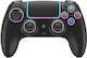 4015B Ασύρματο Gamepad για PS4 Μαύρο