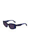 Liu Jo Women's Sunglasses with Brown Tartaruga Plastic Frame and Blue Gradient Lens