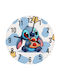 Stitch Pizza Wanduhr Wanduhr aus Holz 30cm