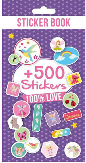 Global Gift Stickers +500 100% Love 283004