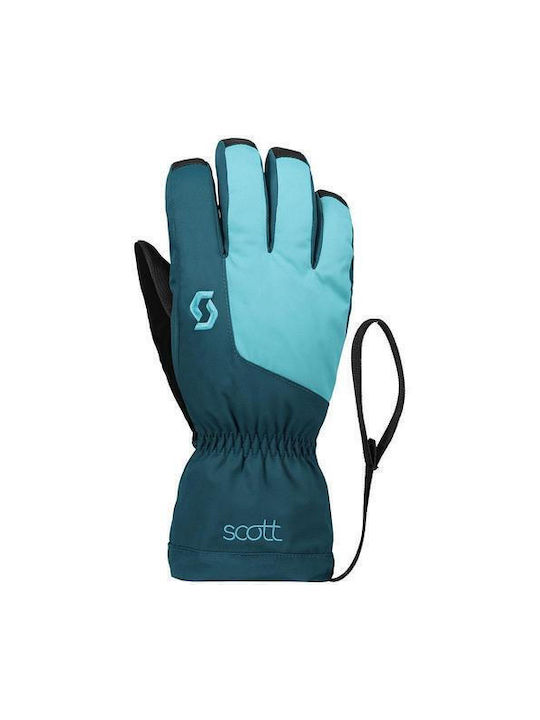 Scott Pentru femei Mănuși de schi și snowboard cu membrană Gore-Tex Albastru