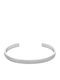Fossil Harlow Linear Texture Bracelet Stainless Steel Silver Jf04665040