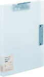 Next Clipboard with Clamp Conference for Paper A4 Light Blue 1pcs